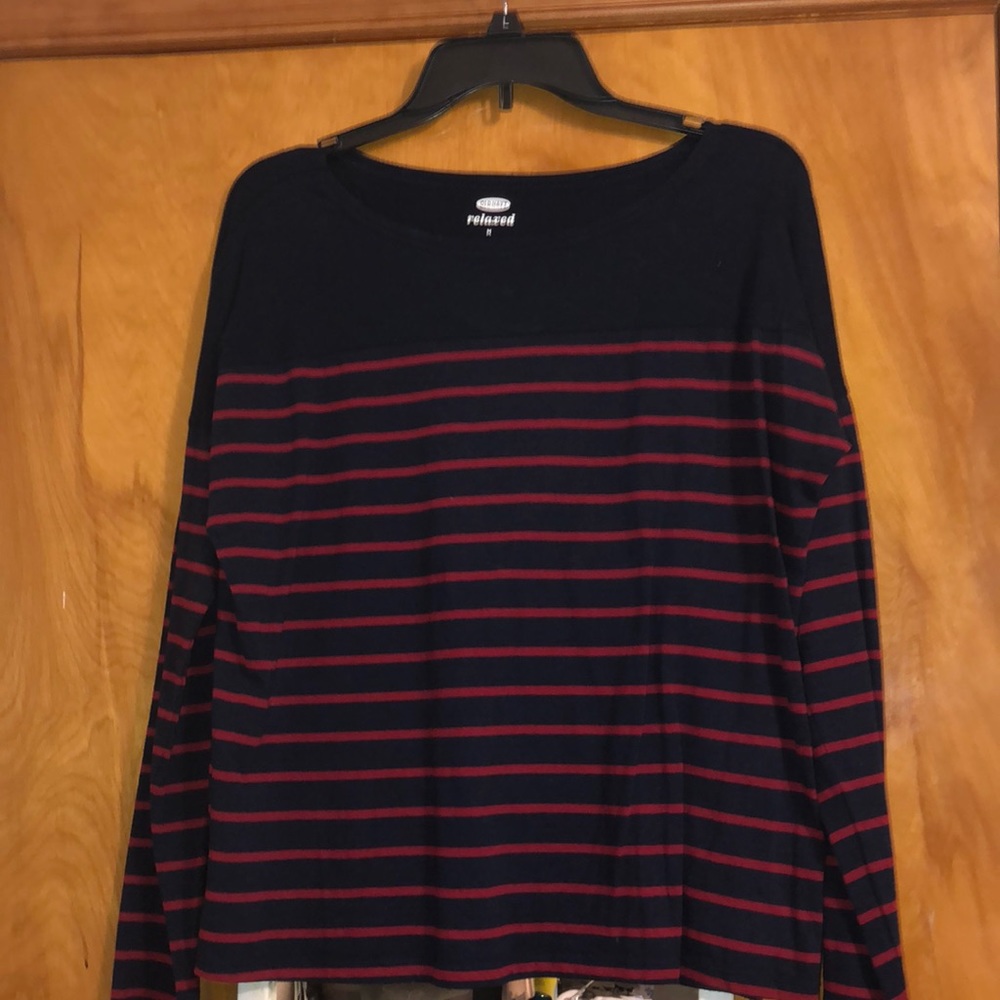 Striped old navy shirt